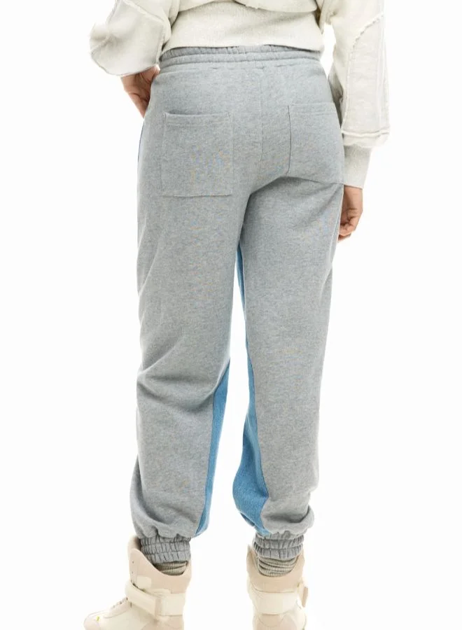 Desigual Blue Jogger Denim Pants for Women | Best Price UAE